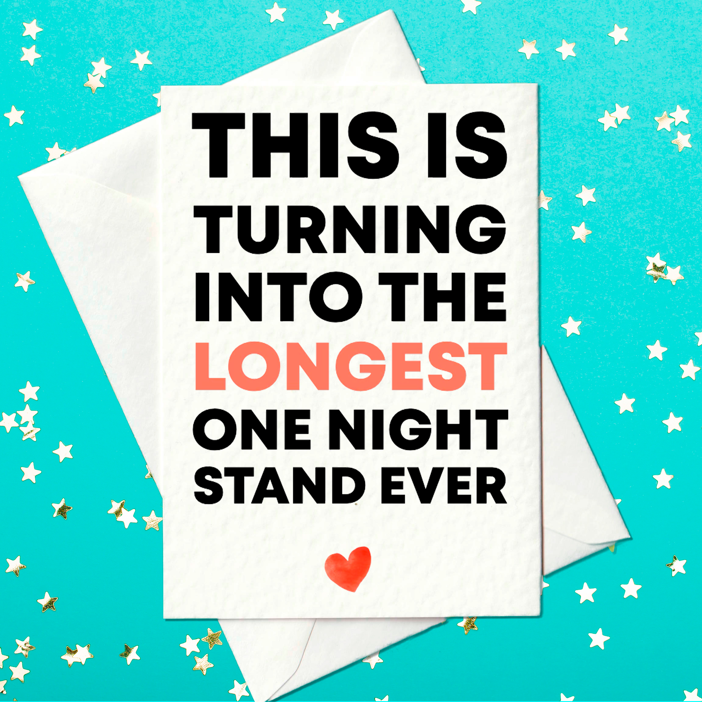 Funny, rude anniversary card